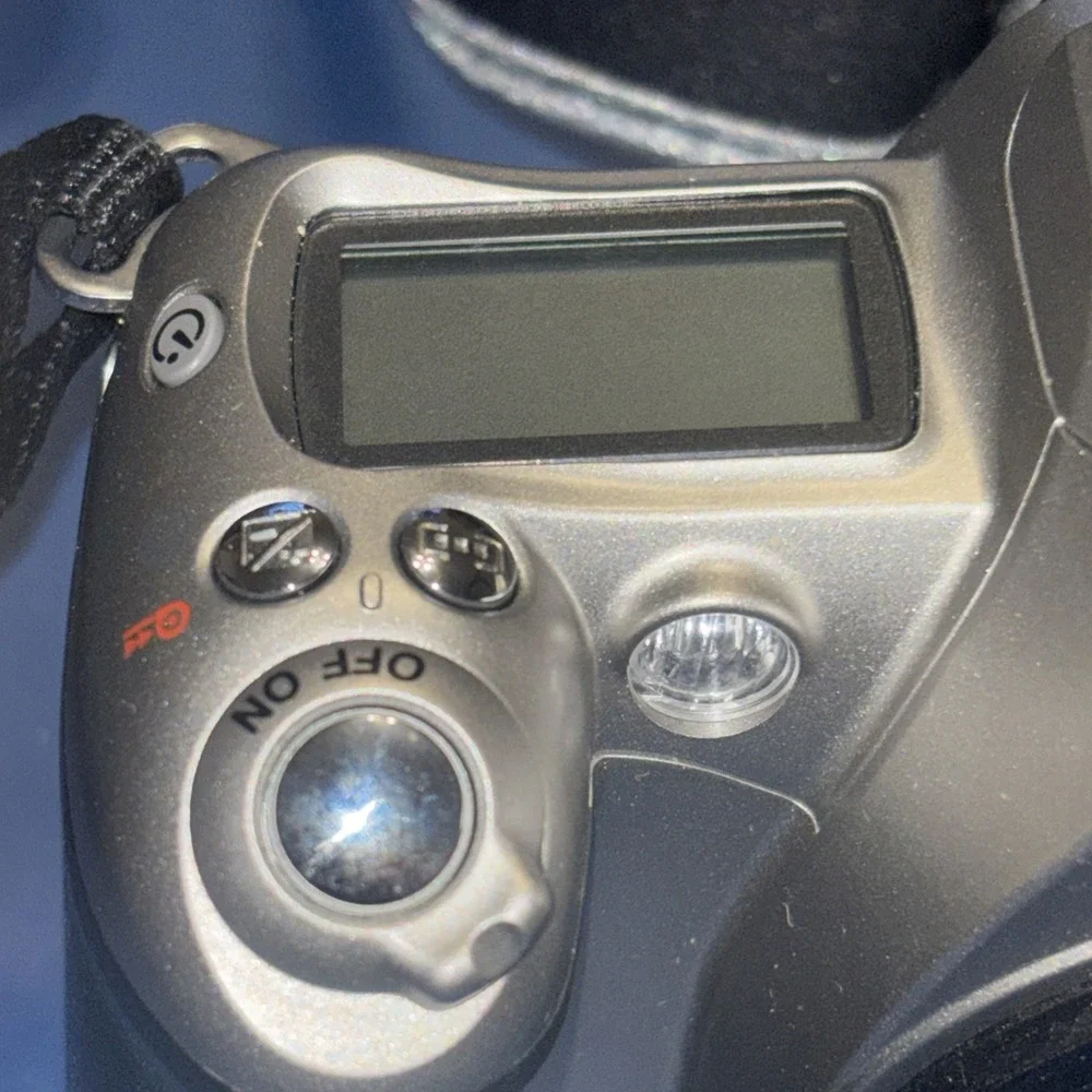Nikon N55 35mm Film SLR Camera w/ Nikon Lens, Strap & Case | Untested
